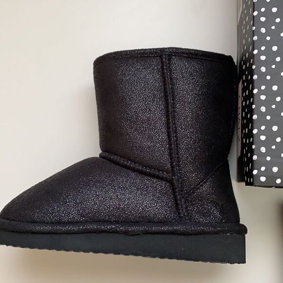 CHATZ BY CHATTIES GINA BLACK BOOT KIDS GIRLS - Picture 2 of 3
